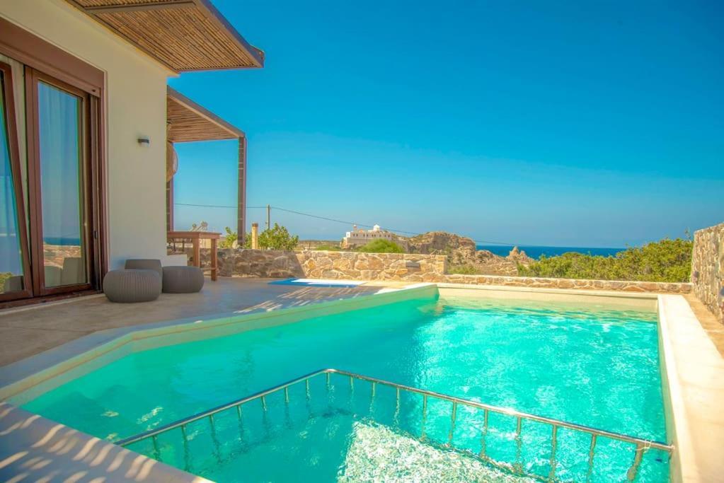 Sia Elafonisi Pool House Villa Eksteriør bilde