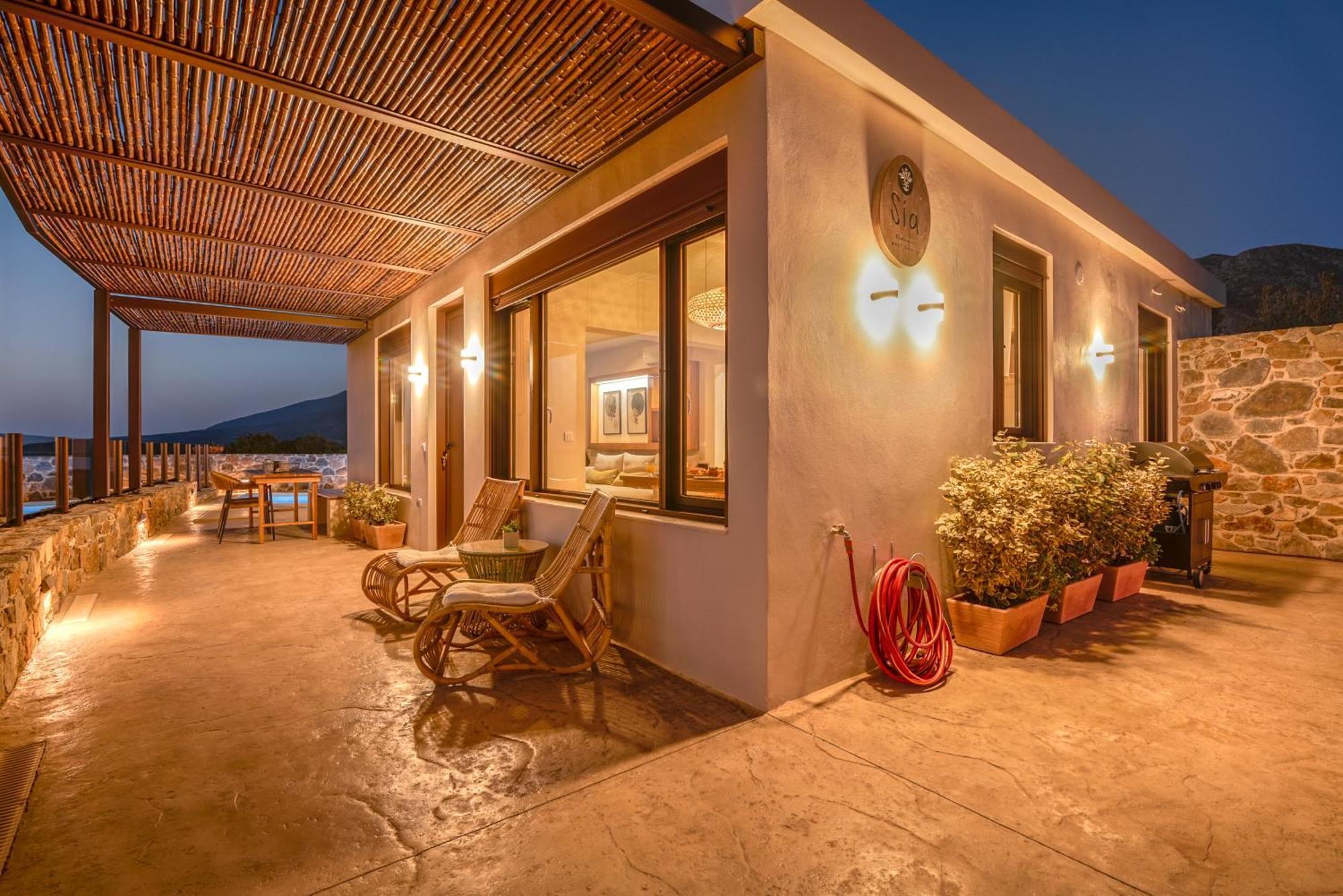 Sia Elafonisi Pool House Villa Eksteriør bilde