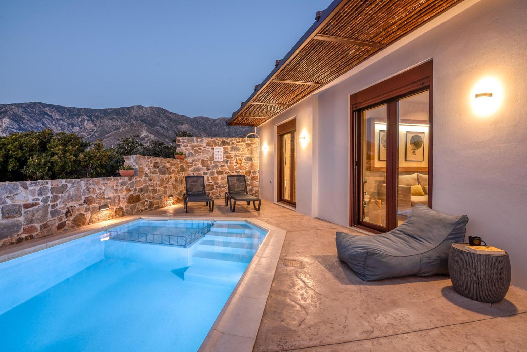 Sia Elafonisi Pool House Villa Eksteriør bilde